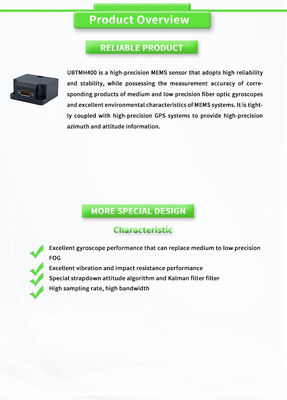 FOG Gyro North Finder UBTMH400Y Fiber Optic Gyroscope Sensor For Navigation